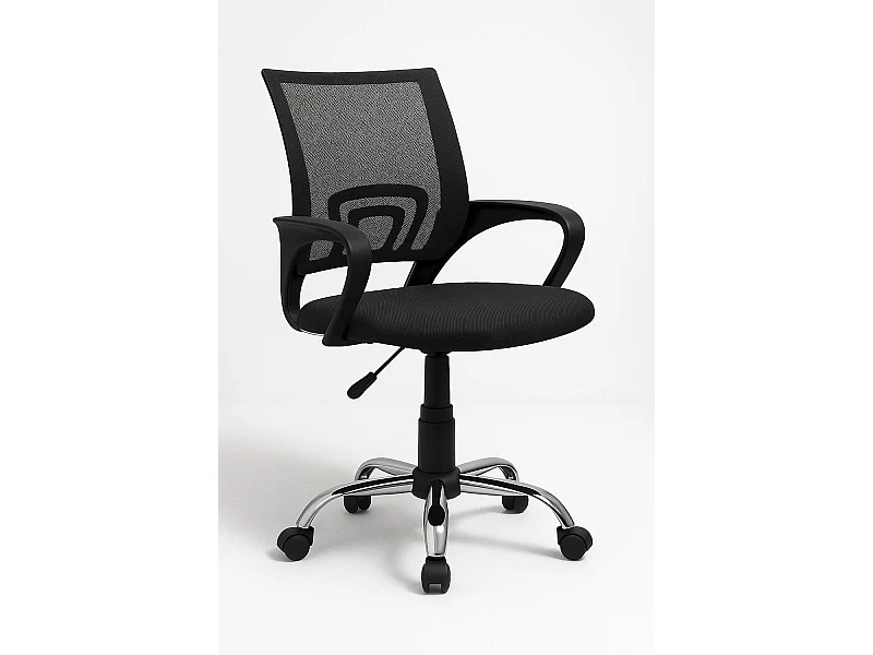 Silla de Oficina Negra Midi - Máxima Ergonomía - Ideal para Escritorio y Gaming
