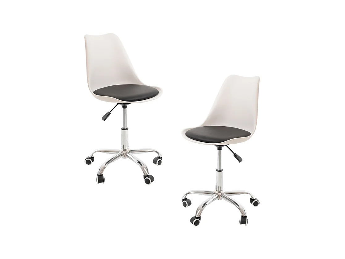 Packs Sillas - Pack 2 Sillas Neo - Blanco y Negro