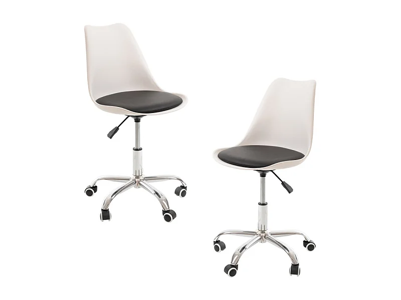 Packs Sillas - Pack 2 Sillas Neo - Blanco y Negro