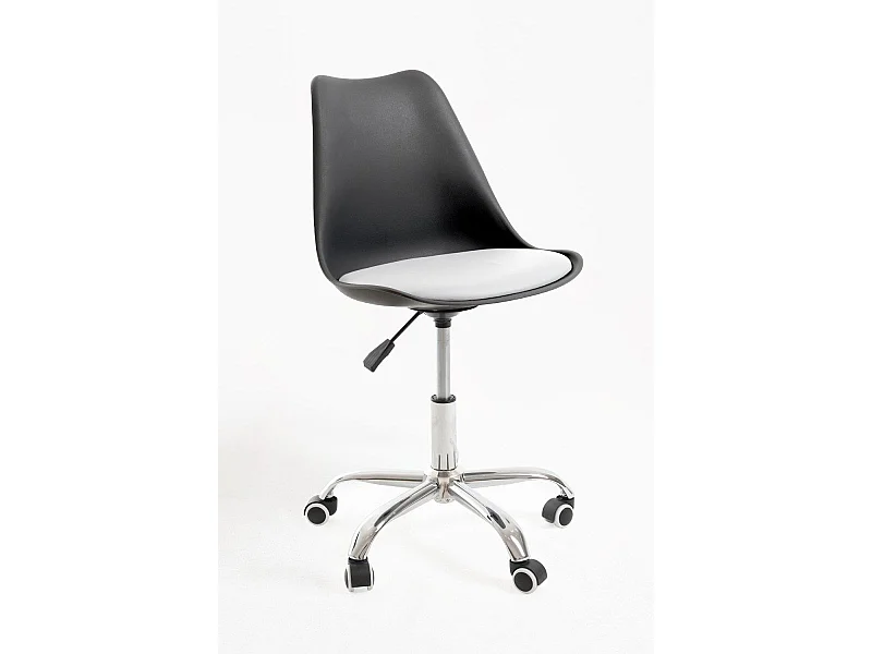 Silla de Oficina Negro y Blanca Neo - Máxima Ergonomía - Ideal para Escritorio y Gaming
