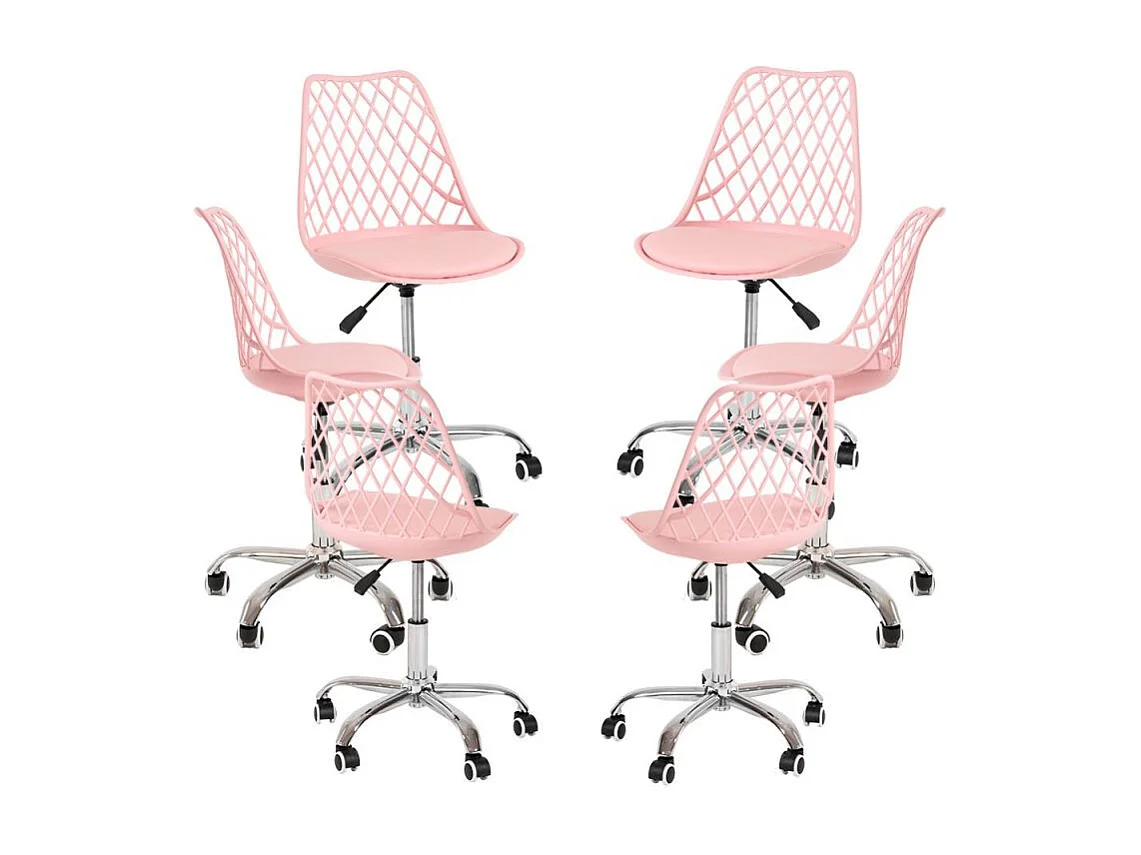 Packs Sillas - Pack 6 Sillas Mima Office - Rosa