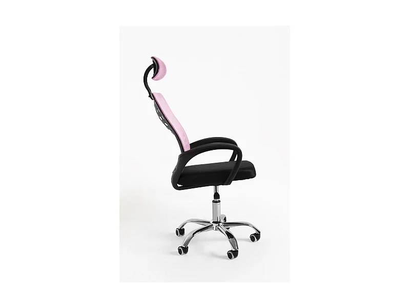 Silla de Oficina Kontor en Rosa claro - Máxima Ergonomía - Ideal para Escritorio y Gaming