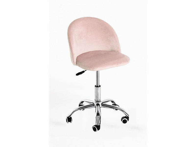 Silla de Escritorio sin brazos Vint Terciopelo Office - Diseño innovador - Ideal para Estudio y Oficinas