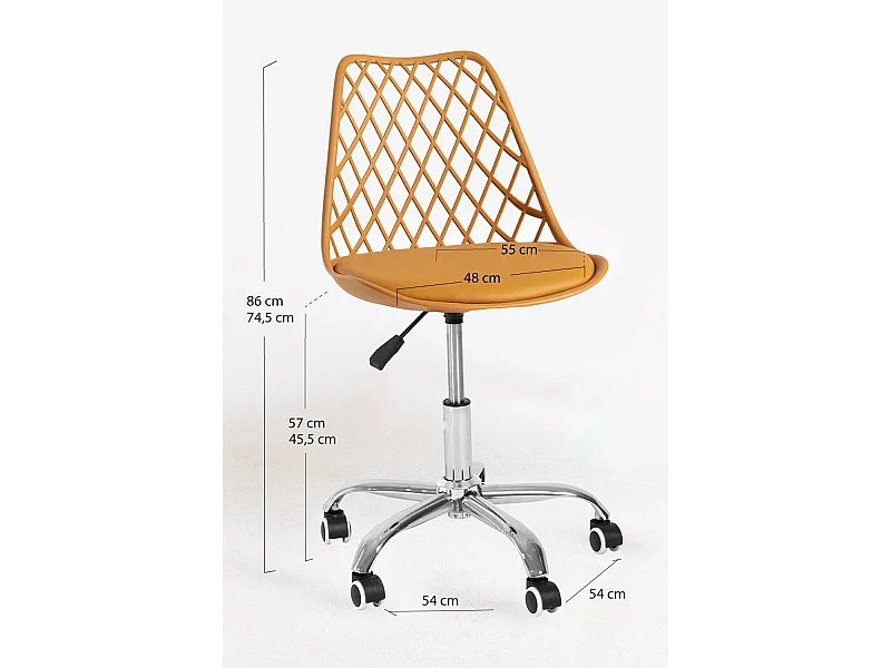 Packs Sillas - Pack 4 Sillas Mima Office - Mostaza