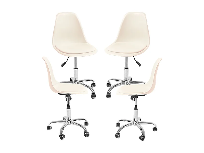Packs Sillas - Pack 4 Sillas Dami Office - Beige