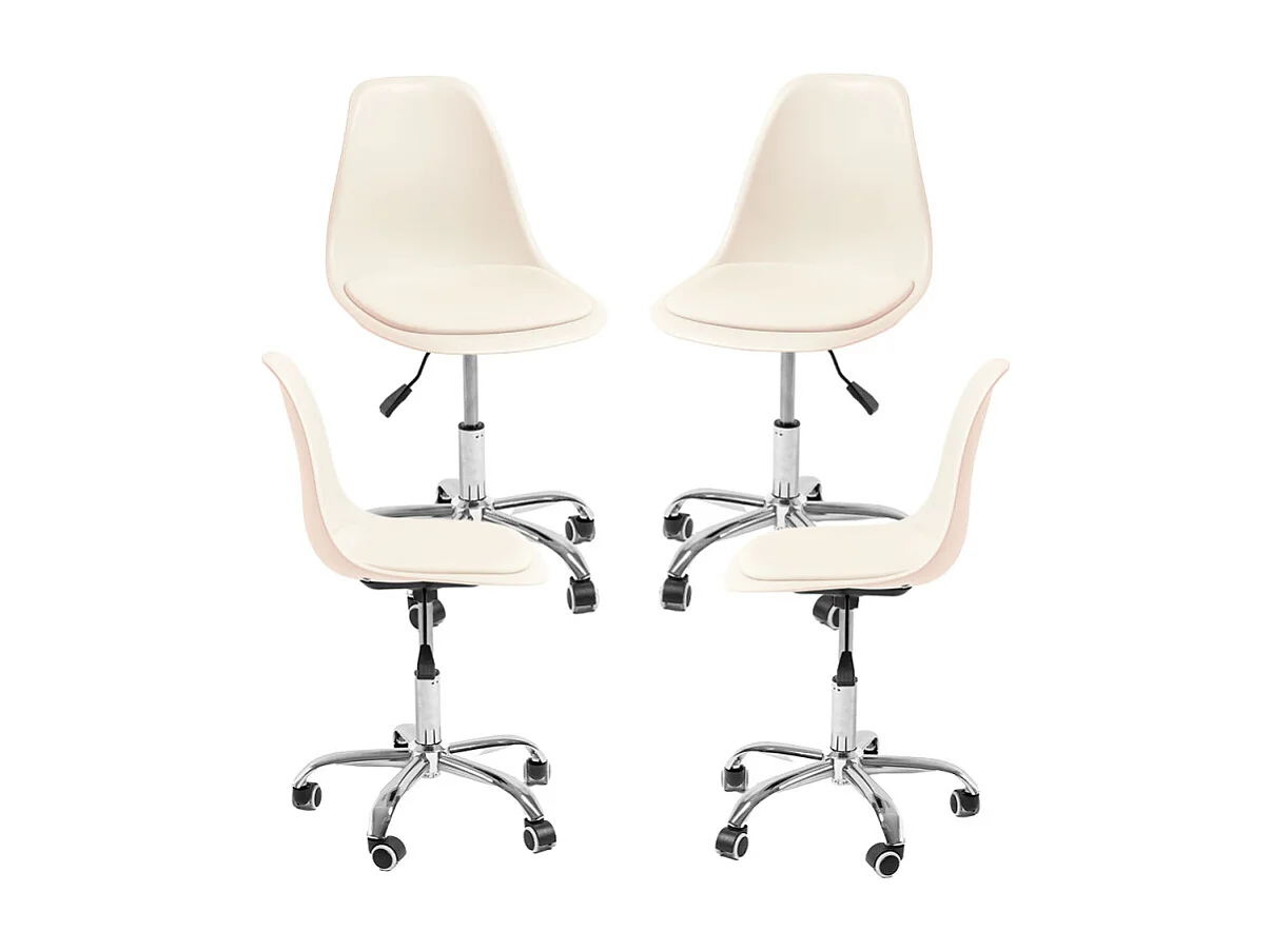 Packs Sillas - Pack 4 Sillas Dami Office - Beige