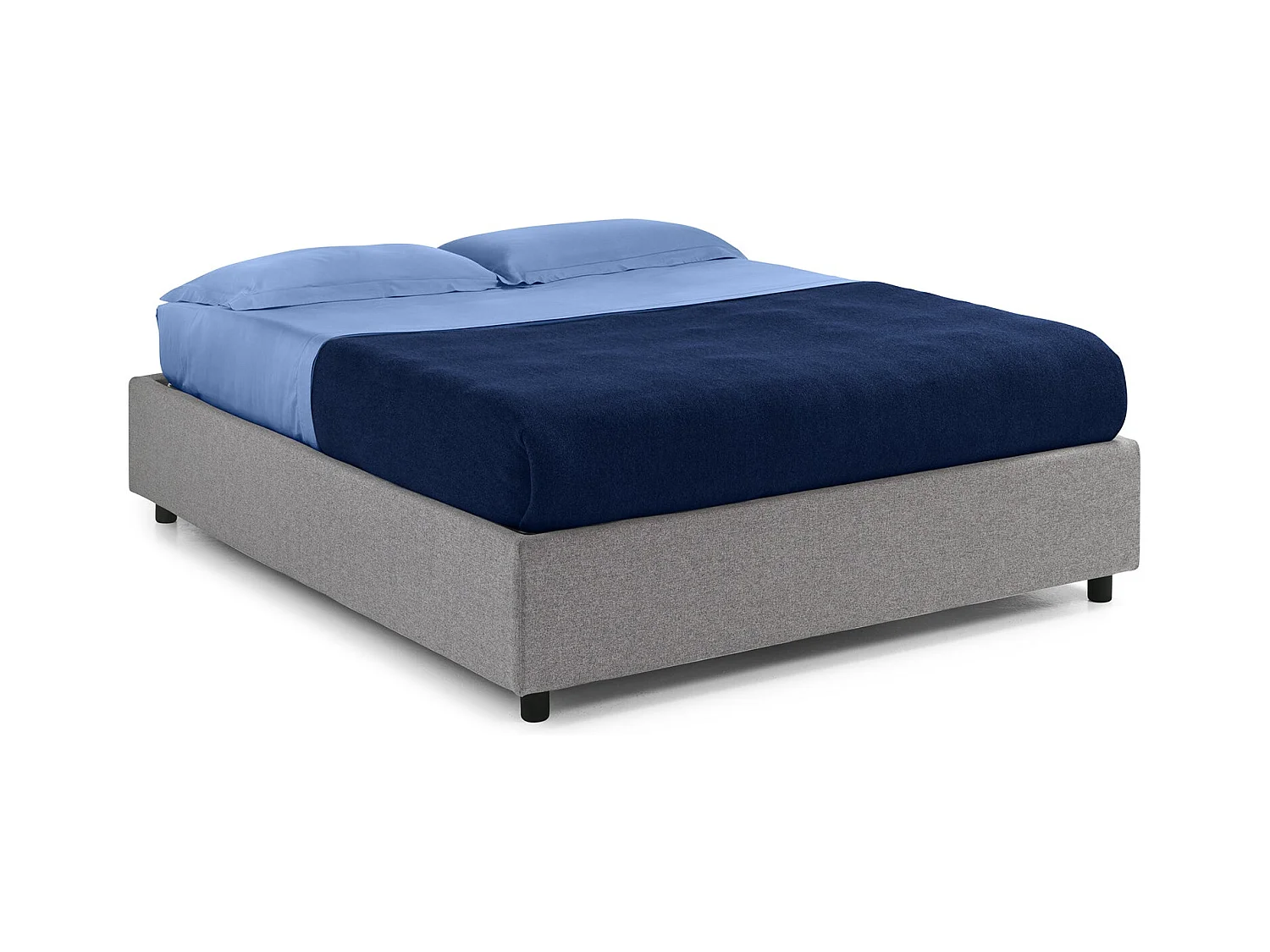 Sommier,  Letto alla Francese 140 A Rete Fissa (151cm X 205cm X 36cm)| Duzzle