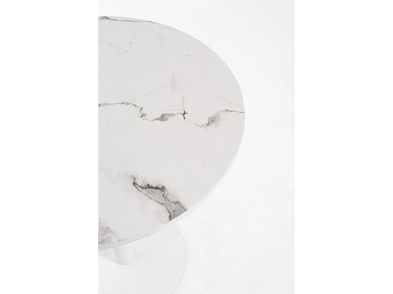 Mesas Bar - Mesa Firro Redonda 70cm Blanca - Blanco