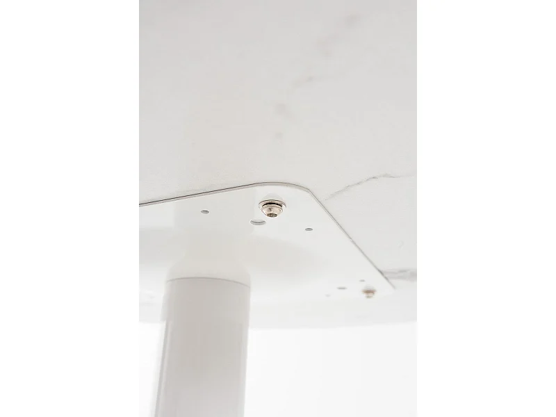 Mesas Bar - Mesa Firro Redonda 70cm Blanca - Blanco