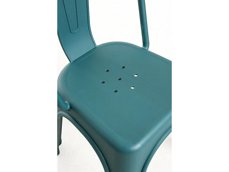 Sillas Jardín - Silla Torix Polipropileno - Verde azulado