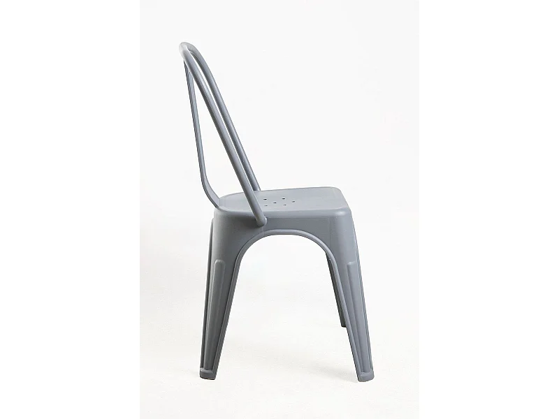 Sillas Jardín - Silla Torix Polipropileno - Gris oscuro