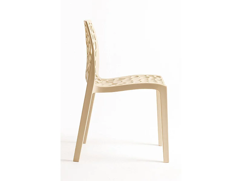 Sillas Jardín - Silla Root - Beige