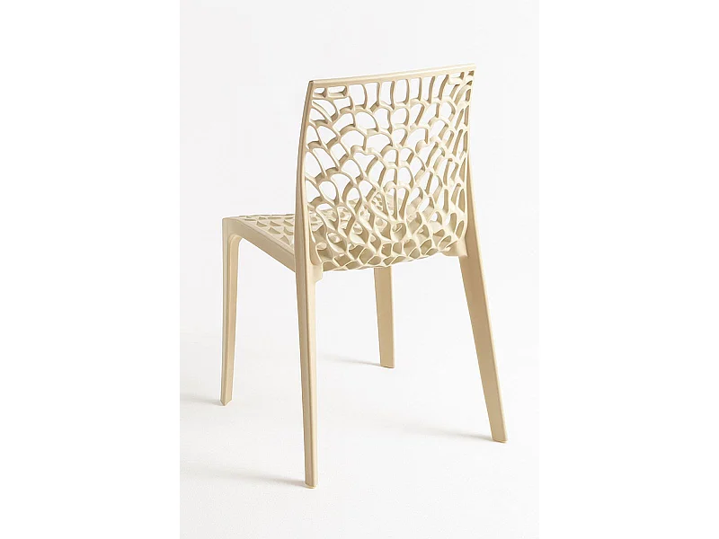Sillas Jardín - Silla Root - Beige