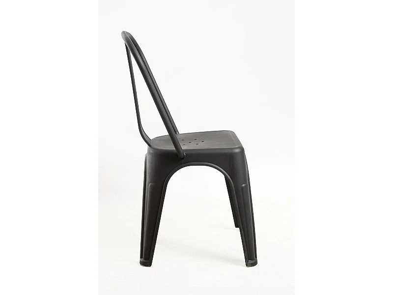 Sillas Jardín - Silla Torix Polipropileno - Negro