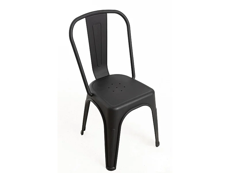 Sillas Jardín - Silla Torix Polipropileno - Negro