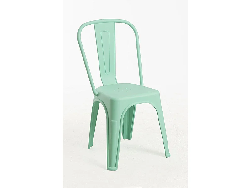 Sillas Jardín - Silla Torix Polipropileno - Celadón