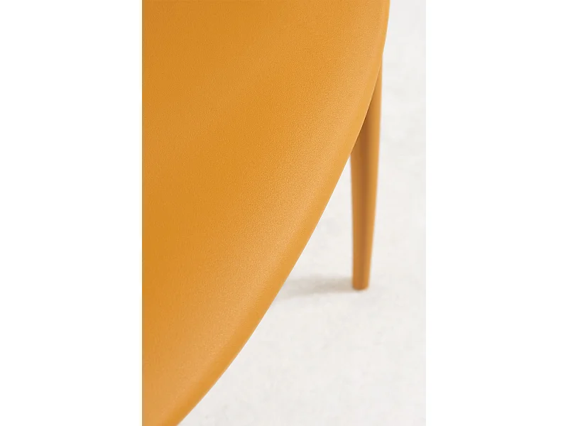 Packs Sillas Jardín - Pack 6 Sillas Korme - Mostaza