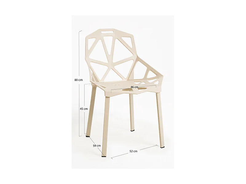 Packs Sillas Comedor - Pack 6 Sillas Omega - Beige