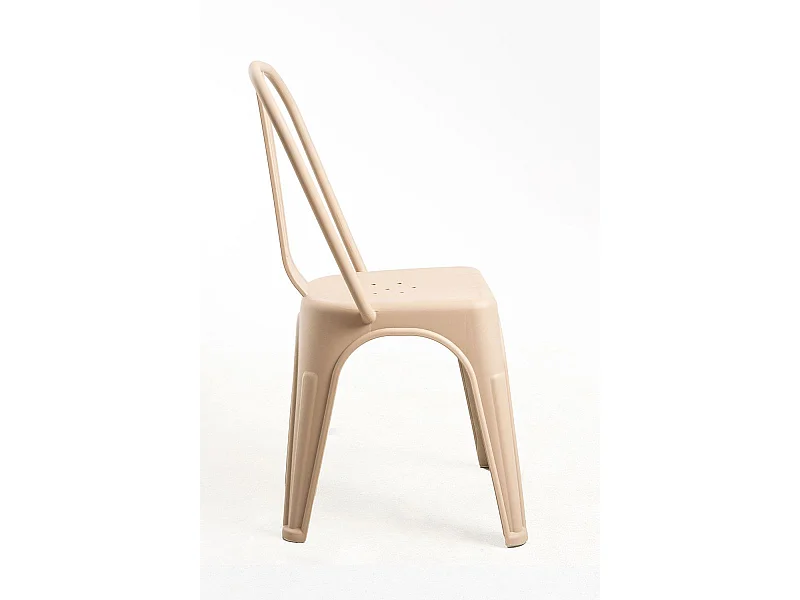 Sillas Jardín - Silla Torix Polipropileno - Beige