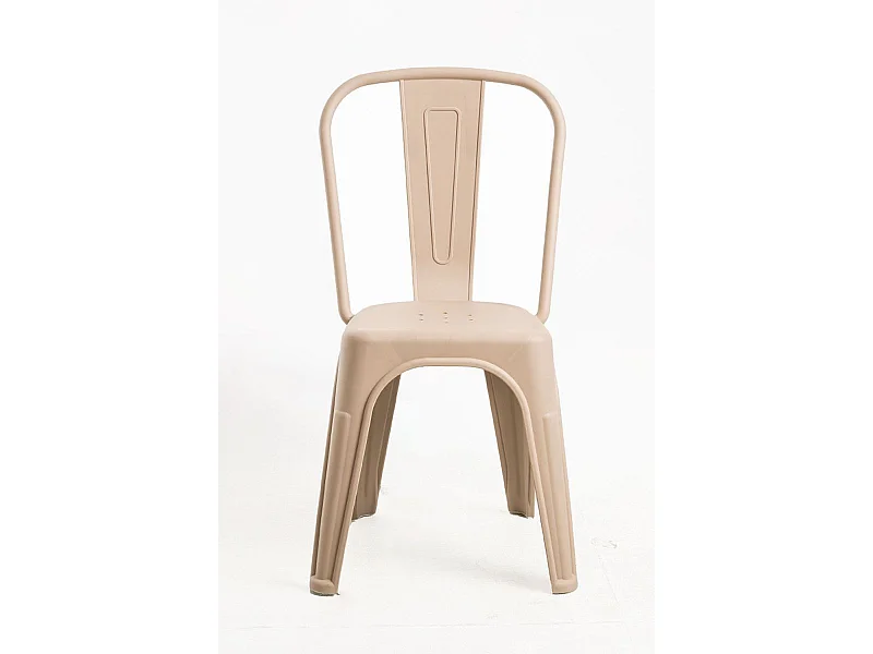 Sillas Jardín - Silla Torix Polipropileno - Beige