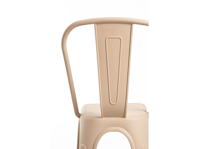 Sillas Jardín - Silla Torix Polipropileno - Beige