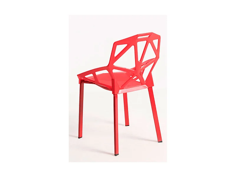 Packs Sillas Comedor - Pack 6 Sillas Omega - Rojo