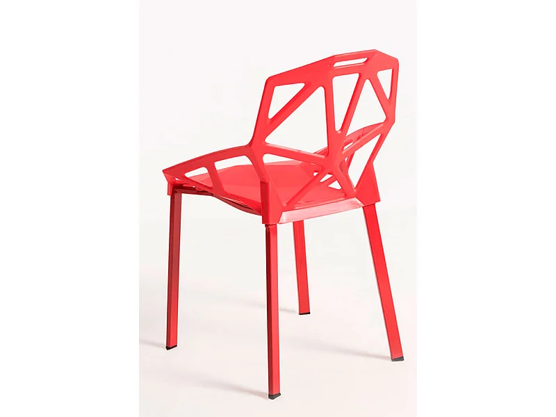 Packs Sillas Comedor - Pack 6 Sillas Omega - Rojo