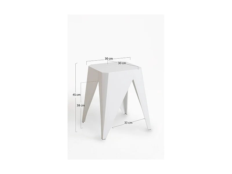 Taburetes Pequeños - Taburete Bul - Blanco