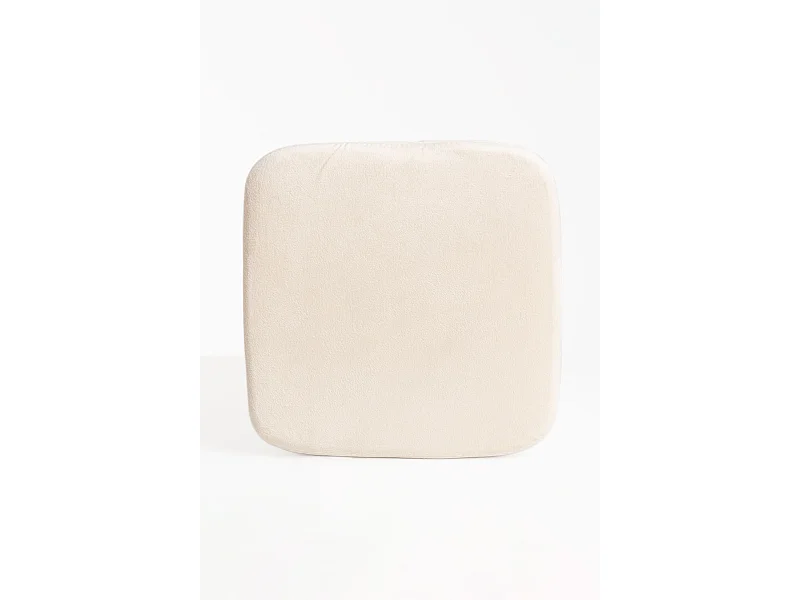 Taburetes Pequeños - Puff Roys Terciopelo - Beige