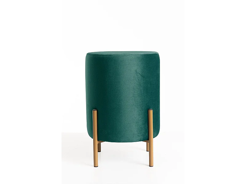 Taburetes Pequeños - Puff Mensy Terciopelo - Verde