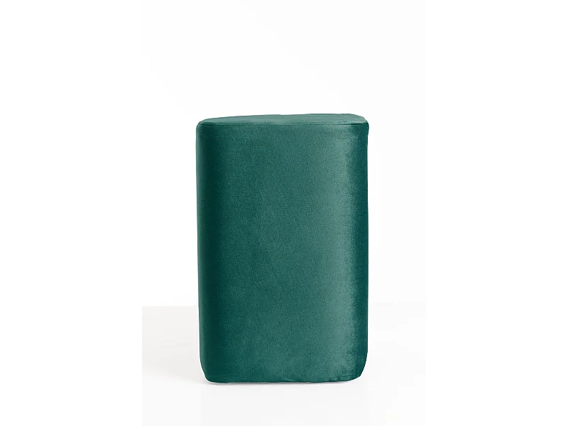 Taburetes Pequeños - Puff Laty Terciopelo - Verde