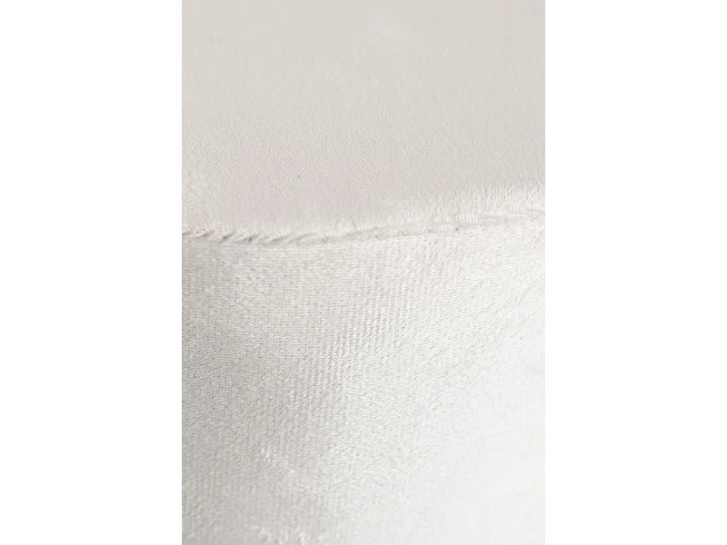Taburetes Pequeños - Puff Roys Terciopelo - Blanco