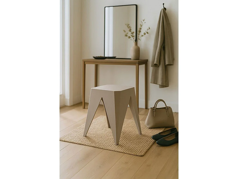 Taburetes Pequeños - Taburete Bul - Beige