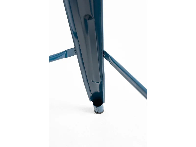 Lote de 6 Taburetes Torix Bajos - Azul Petróleo