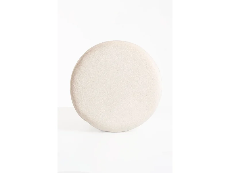 Taburetes Pequeños - Puff Elik Terciopelo - Beige