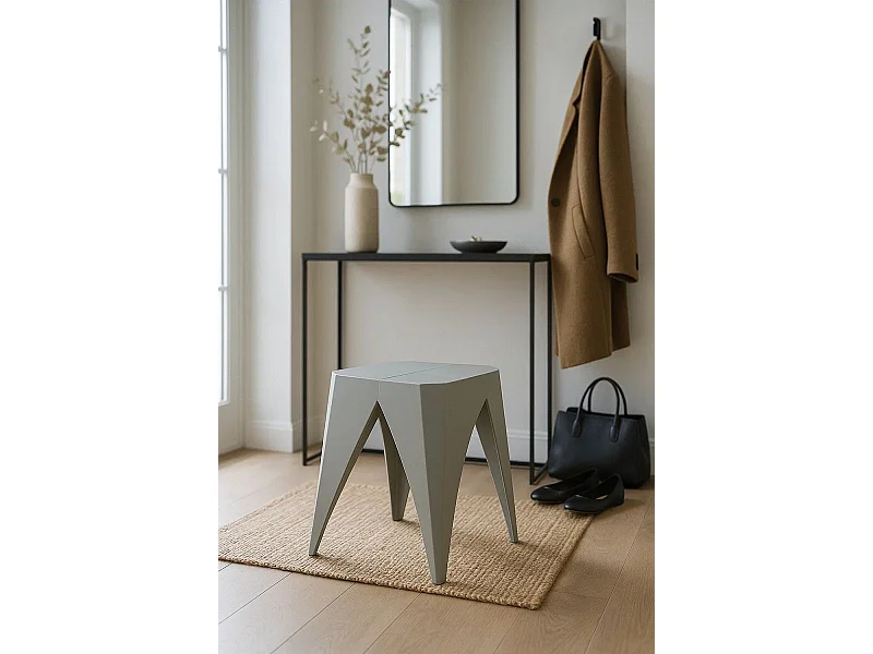 Taburetes Pequeños - Taburete Bul - Gris