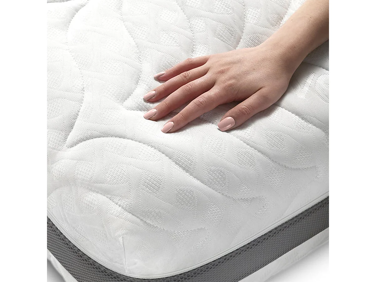 Loto Velvet,  Materasso in Memory Foam Multistrato  (120cm X 195cm X 26cm)