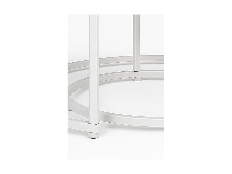 Mesas Auxiliares - Set 2 Mesas Centro Renty - Blanco