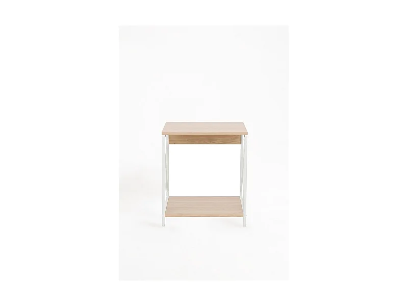 Mesas Auxiliares - Mesita de Noche Lesly - Blanco