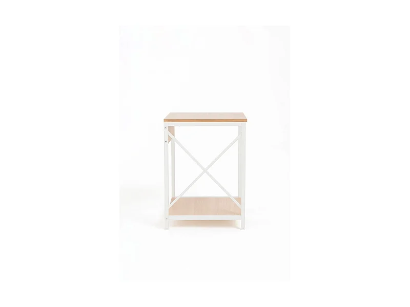 Mesas Auxiliares - Mesita de Noche Lesly - Blanco