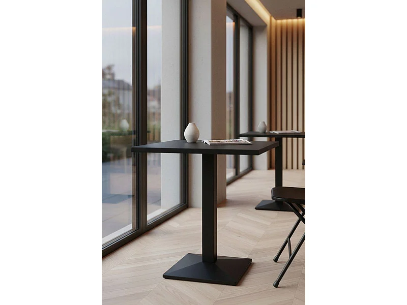 Mesas Bar - Mesa Kuat Black 60 cm - Negro