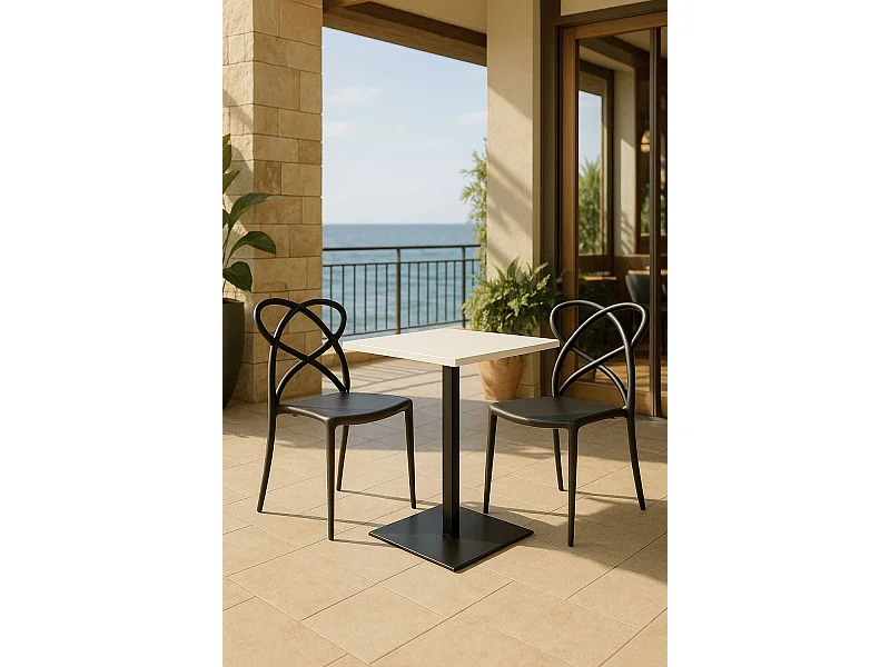 Mesas Auxiliares - Mesa Kale - Blanco