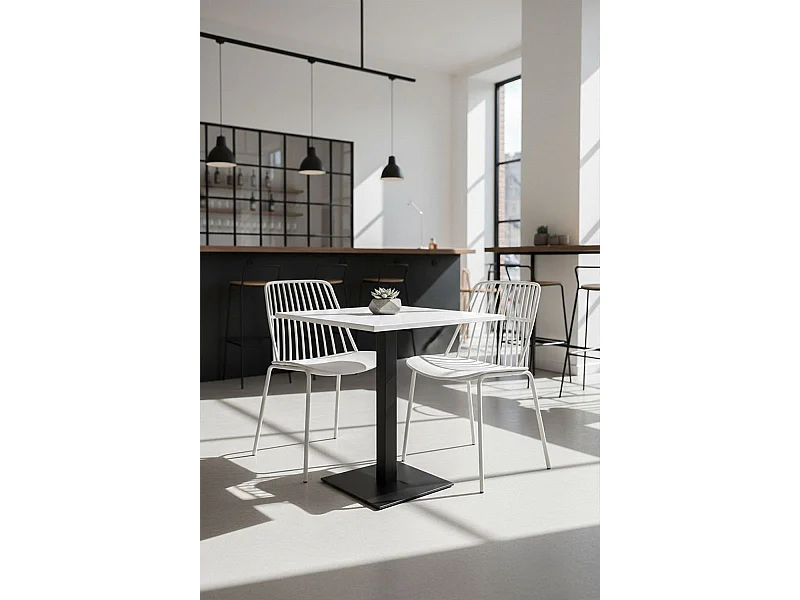 Mesas Bar - Mesa Kale - Blanco