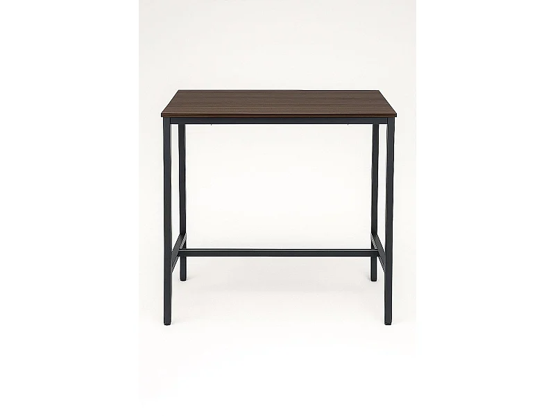 Mesas Bar - Mesa Biro Alta Rectangular - Madera oscura