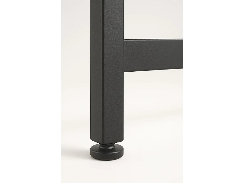 Mesas Bar - Mesa Biro Alta Rectangular - Madera oscura