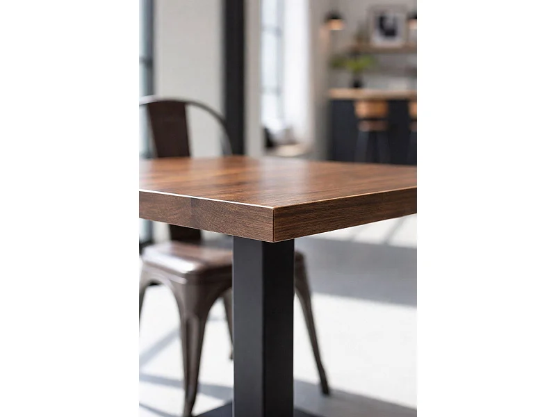 Mesas Bar - Mesa Kale - Madera oscura