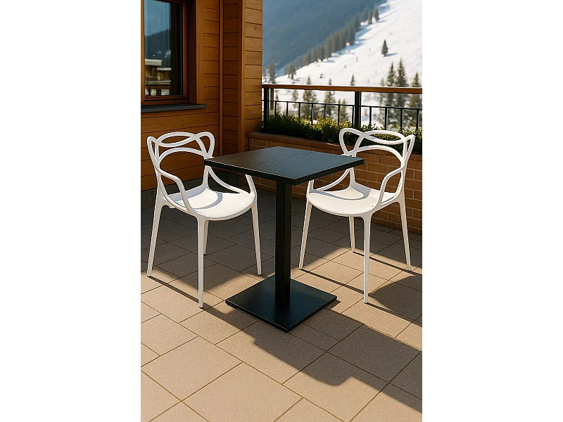 Mesas Auxiliares - Mesa Kale - Negro