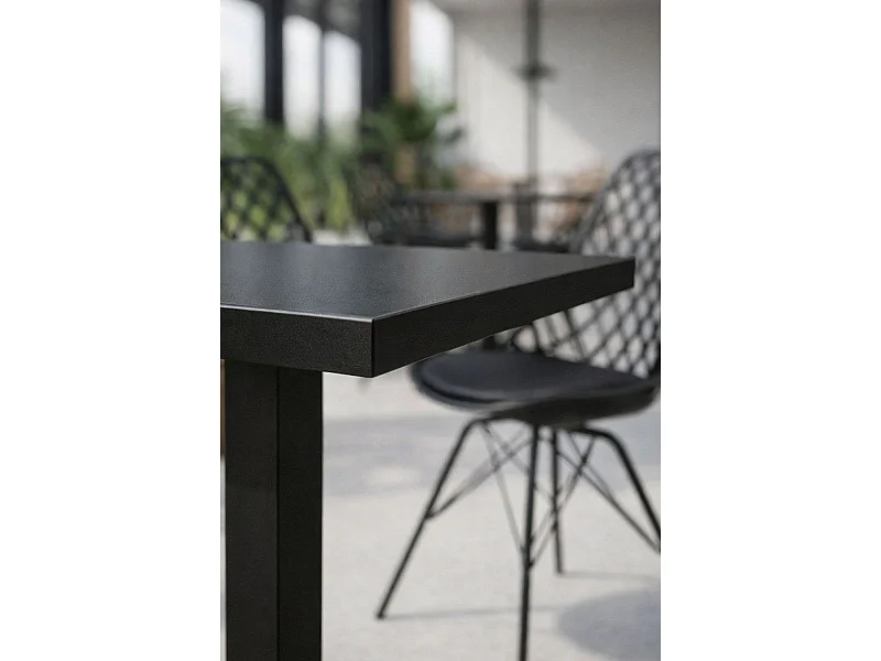 Mesas Bar - Mesa Kale 60cm - Negro