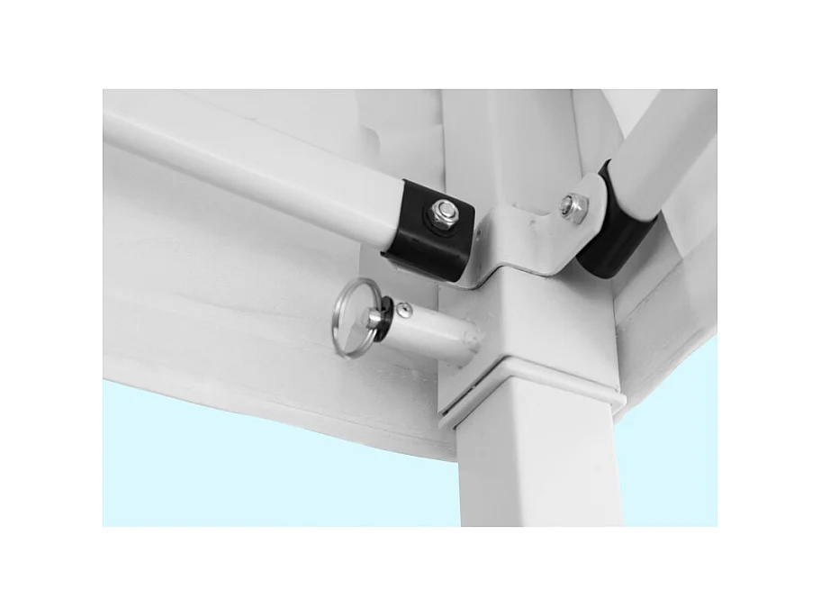 Carpas Plegables 3x3 - Carpa 3x3 Black Edition Blanca