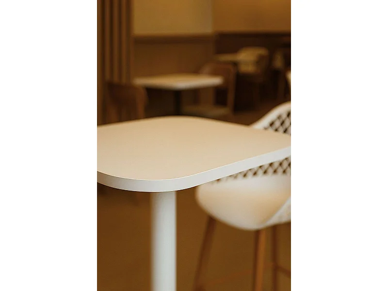 Mesas Altas - Mesa Alta Sunset 60 cm - Blanco